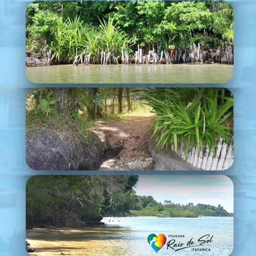 Pousada Raio De Sol - Ilha De Itaparica- Catu A 150 M Da Praia Экстерьер фото